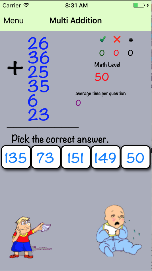 #2. Unicorn Math III (iOS) 由: Steven Fransen