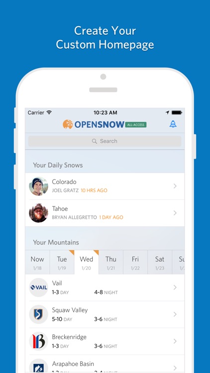 OpenSnow Ski Forecasts & Reports