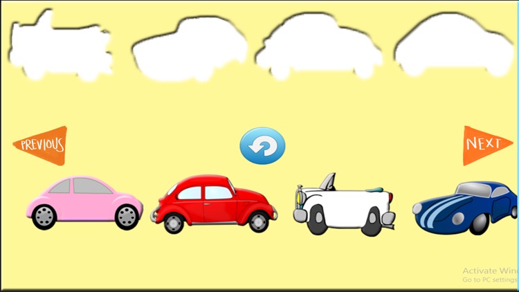 Fun Learning Kids Cars Stencil Puzzle Game Free