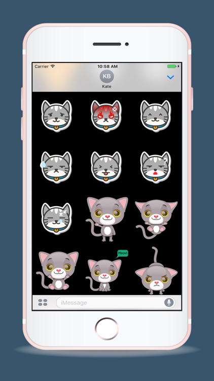 Large Animated Cat Emoji Pack