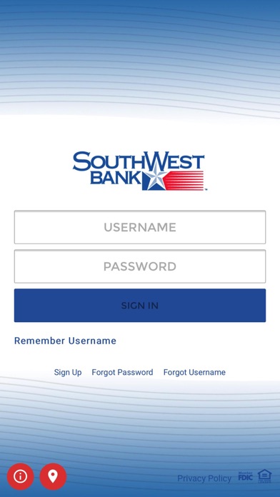 SouthWest Bank Mobile Screenshot