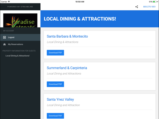 Screenshot #5 pour Paradise Retreats – Guest App