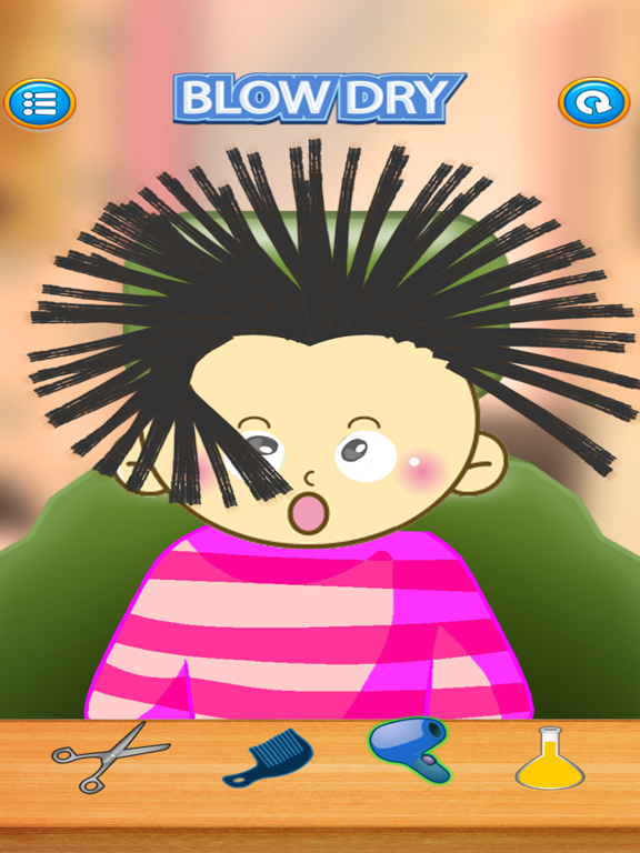 Screenshot #5 pour Jeux intellectuels / Coupe de cheveux noirs