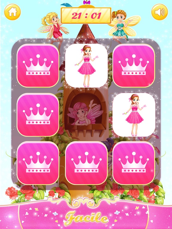 Screenshot #4 pour jeux de princesse mémoire pour fille