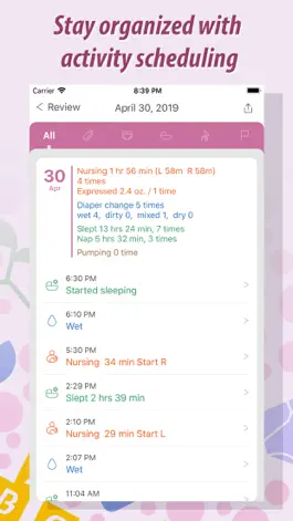 Game screenshot Baby Tracker - Newborn Log apk