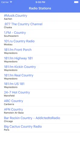 Game screenshot Radio Channel Country FM Online Streaming mod apk