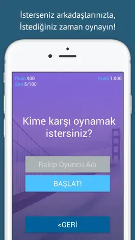 Game screenshot İsim Şehir Bitki Kelime Oyunu Bilgi Yarışması hack