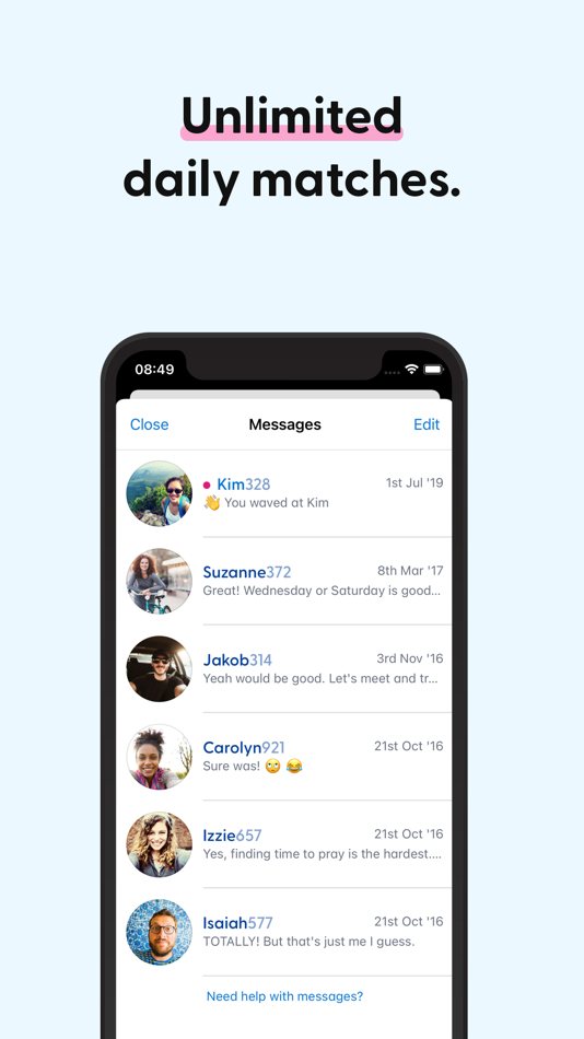#4. Christian Dating Connection (iOS) 由: Widernet Communications Limited