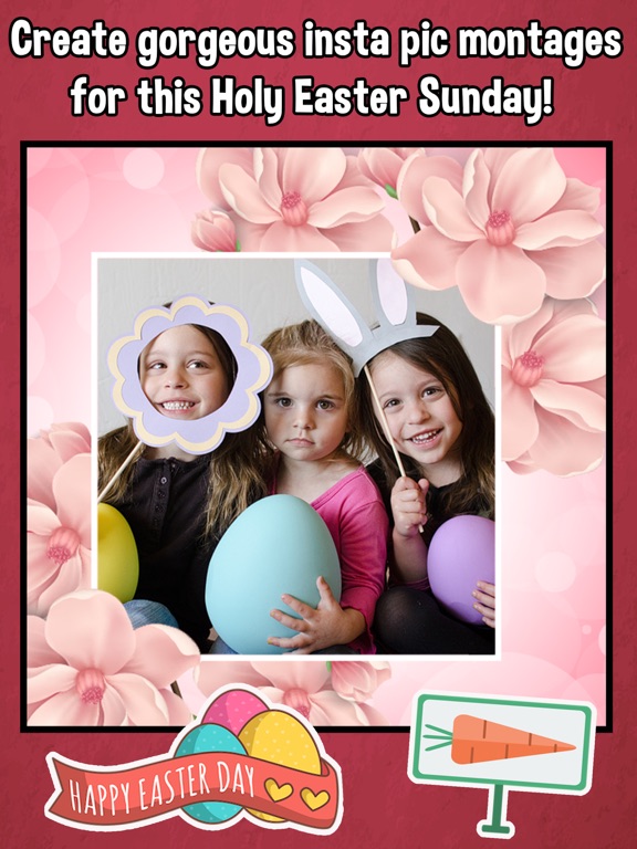 Screenshot #5 pour Easter Photo Frames Collage Editor