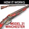 3D model with animation explains Winchester Model 21 function