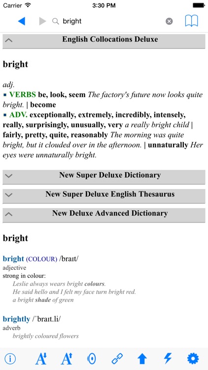 New Contemporary Dictionaries Collection screenshot-4