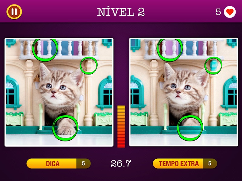 5 Diferenças ~ Quiz português grátis screenshot 6