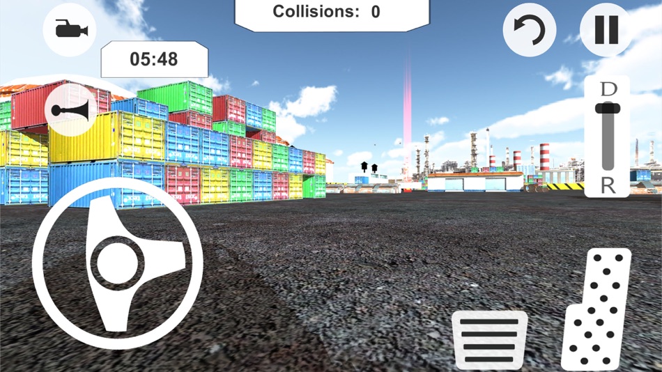 #3. Truck Driver 3D - simulating driving (iOS) Podle: Somkiat Sahachepsuk