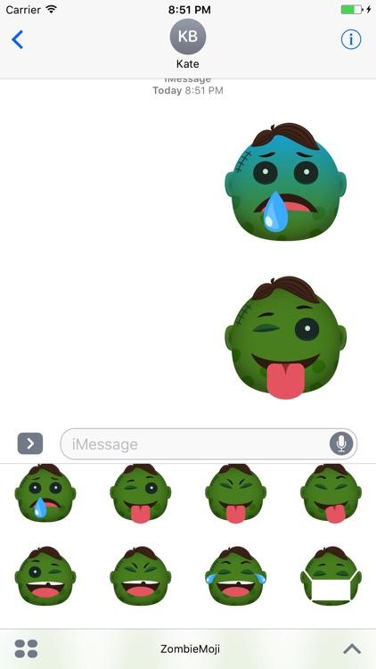 ZombieMoji - Stickers of the Dead