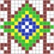 The Designers Grid is perfect for artists who work with a bead loom, on needlepoint or cross stitch, or mosaics