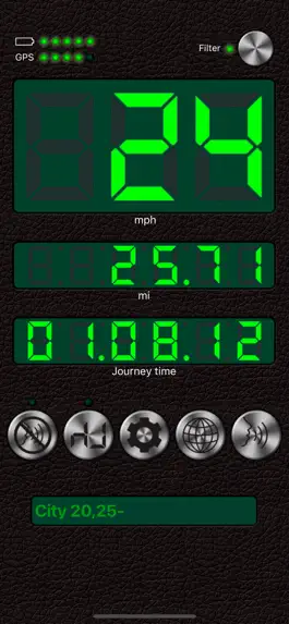 Game screenshot Talking Speedometer apk