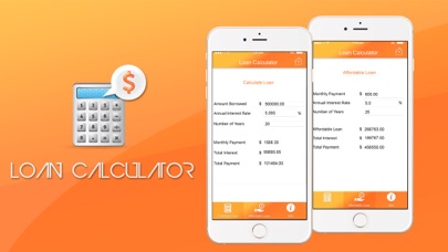 Screenshot #1 pour Loan Calculator%- Simple Loan Calculator