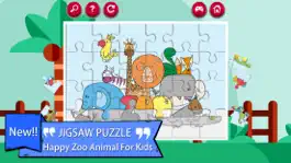 Game screenshot Оживленные Логические игры Zoo Animals Jigsaw apk
