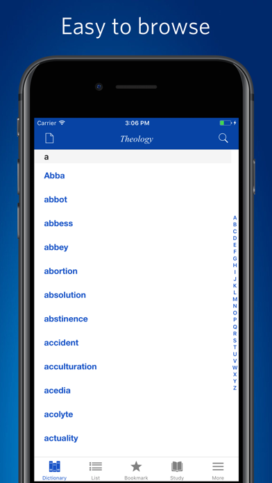 Theological Dictionary Screenshot