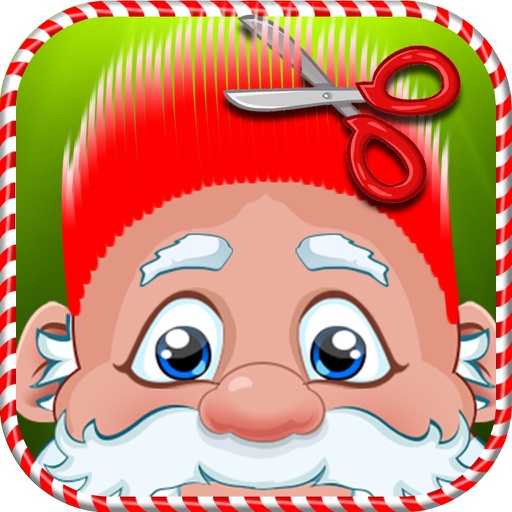 Santa Claus Hair Salon - Christmas Gift Icon