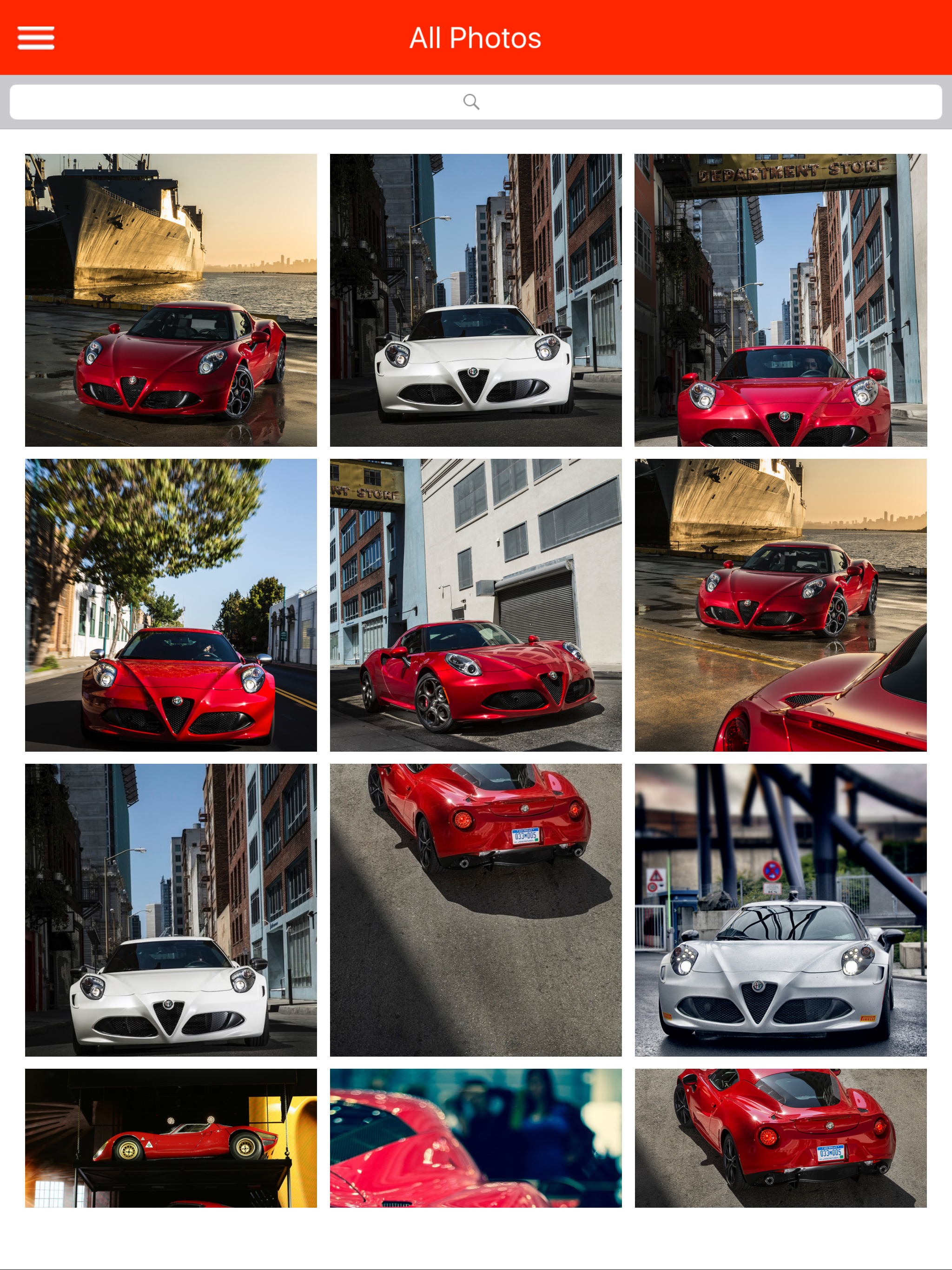 HD Car Wallpapers - Alfa Romeo 4C Edition