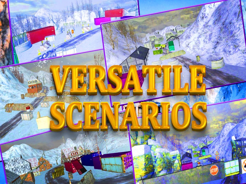 Snow Sniper Shooting 2017 : Modern army shooter 3d screenshot 5