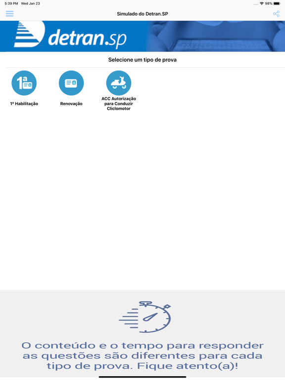 Screenshot #4 pour Simulado Detran.SP