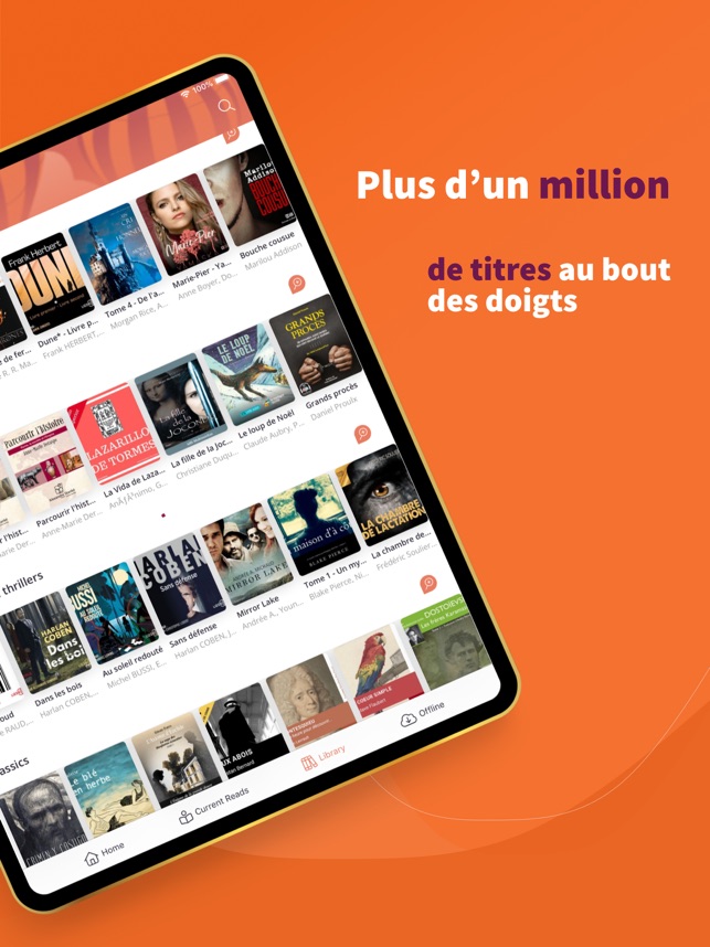 Tablette Archos, des milliers de livres a decouvrir sur YouScribe