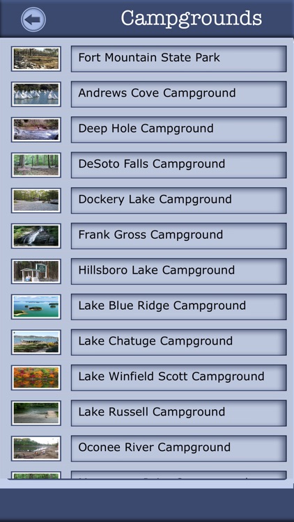 Georgia Camping & Hiking Trails