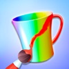 DIYマグカップがコーヒーカップを3D飾る
