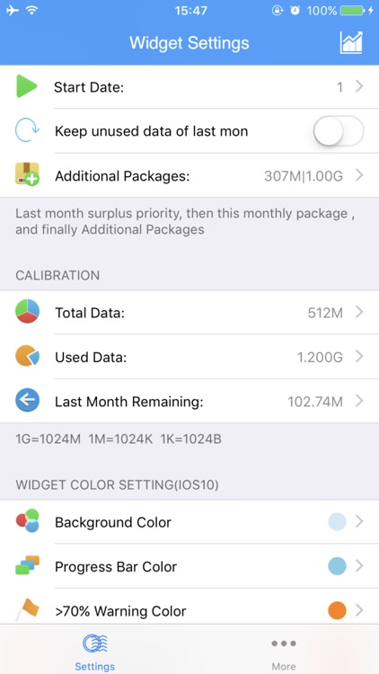 DataMeter - Track Data Widget screenshot-3