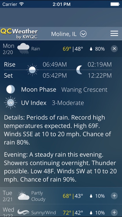 QCWeather - KWQC-TV6 First Alert Weather