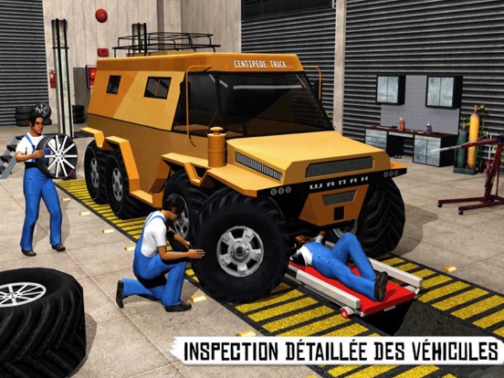 Screenshot #4 pour Monstre Camion Mécanicien Sim:Auto Réparer Atelier