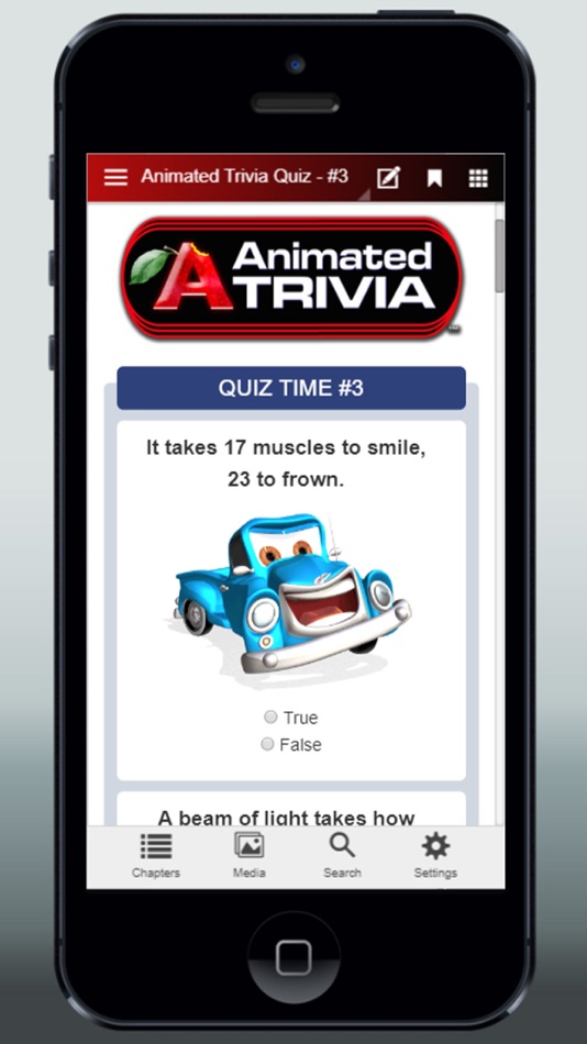 #1. Animated Trivia Challenge (iOS) 由: Steve Stark