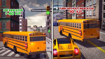 コーチバスシミュレータ3D：都市運転校ゲームのおすすめ画像3