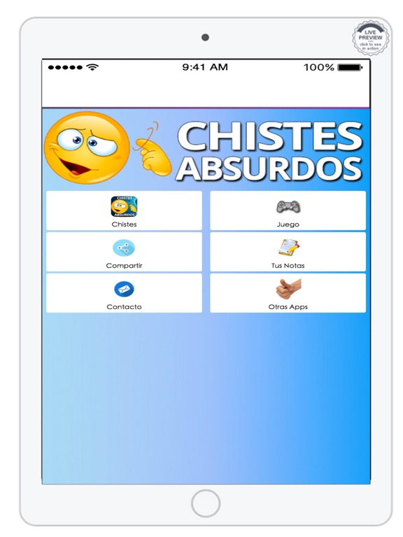 Screenshot #4 pour Chistes Absurdos
