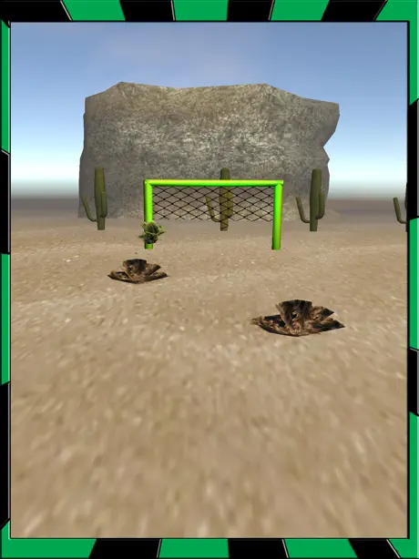 Desert Football Penalty Shooter Game 2017