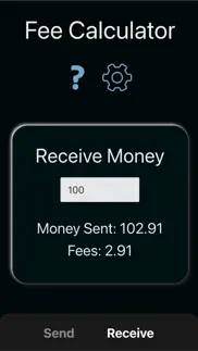 fee calculator for paypal fees iphone screenshot 2