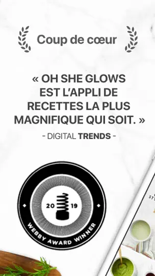 Capture d'écran de Oh She Glows sur iPhone 1