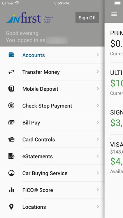 InFirst FCU screenshot-3