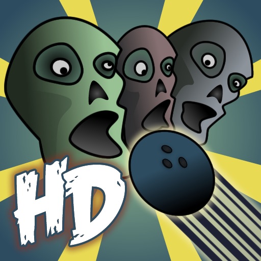 Zombile Bowling HD iOS App