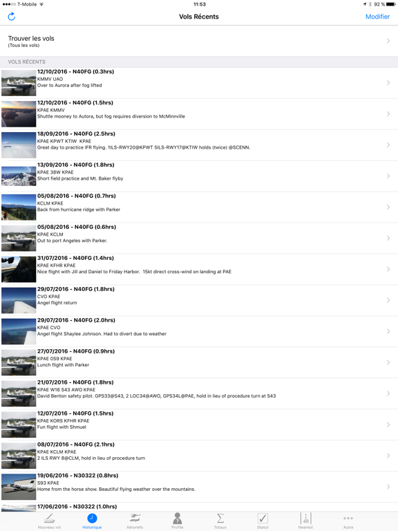 Screenshot #5 pour MyFlightbook
