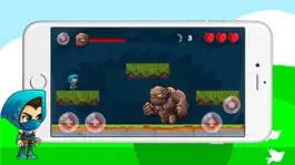 Game screenshot Super Ninja Running And Jump Adventure apk
