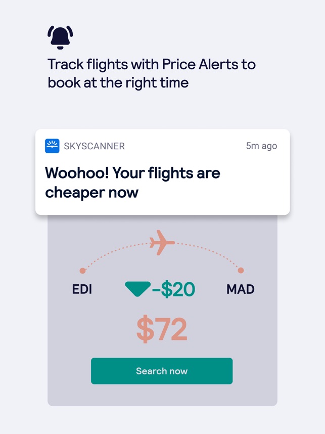 Skyscanner – travel deals on the App Store