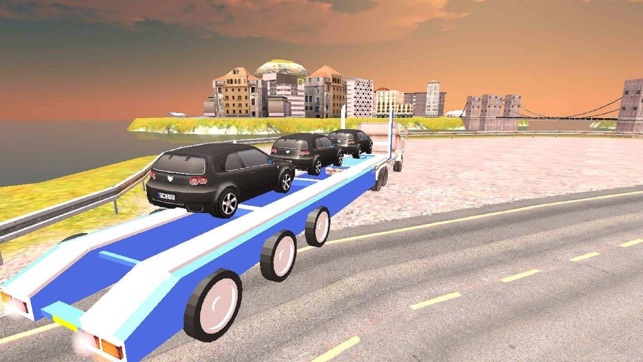 Real Car Transporter Truck Sim(圖2)-速報App