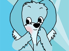 Send cute Benny Bunny stickers to your friends