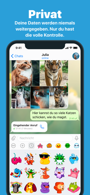 ‎Telegram Messenger Screenshot