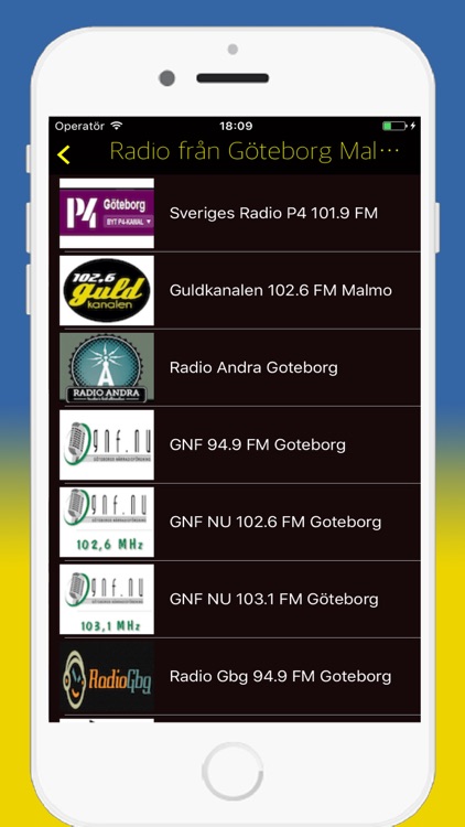 Radio Sweden FM AM - Live Radios Stations Swedish screenshot-3