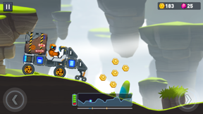 Rovercraft 2: Race a space car screenshot