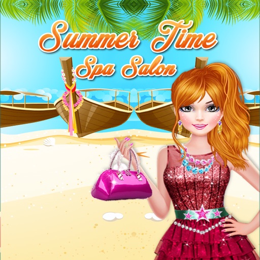 Summer Time Spa Salon Icon